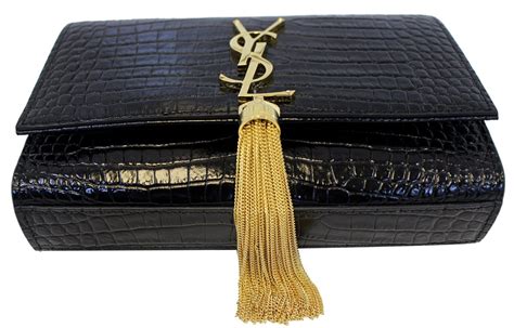 buy used ysl clutch|ysl crocodile clutch.